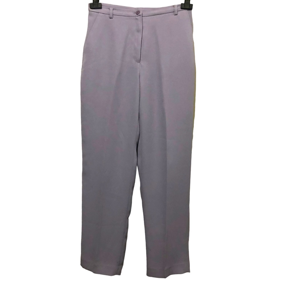 Focus 2000 petite trousers office high waisted pants with lining SZ 6P